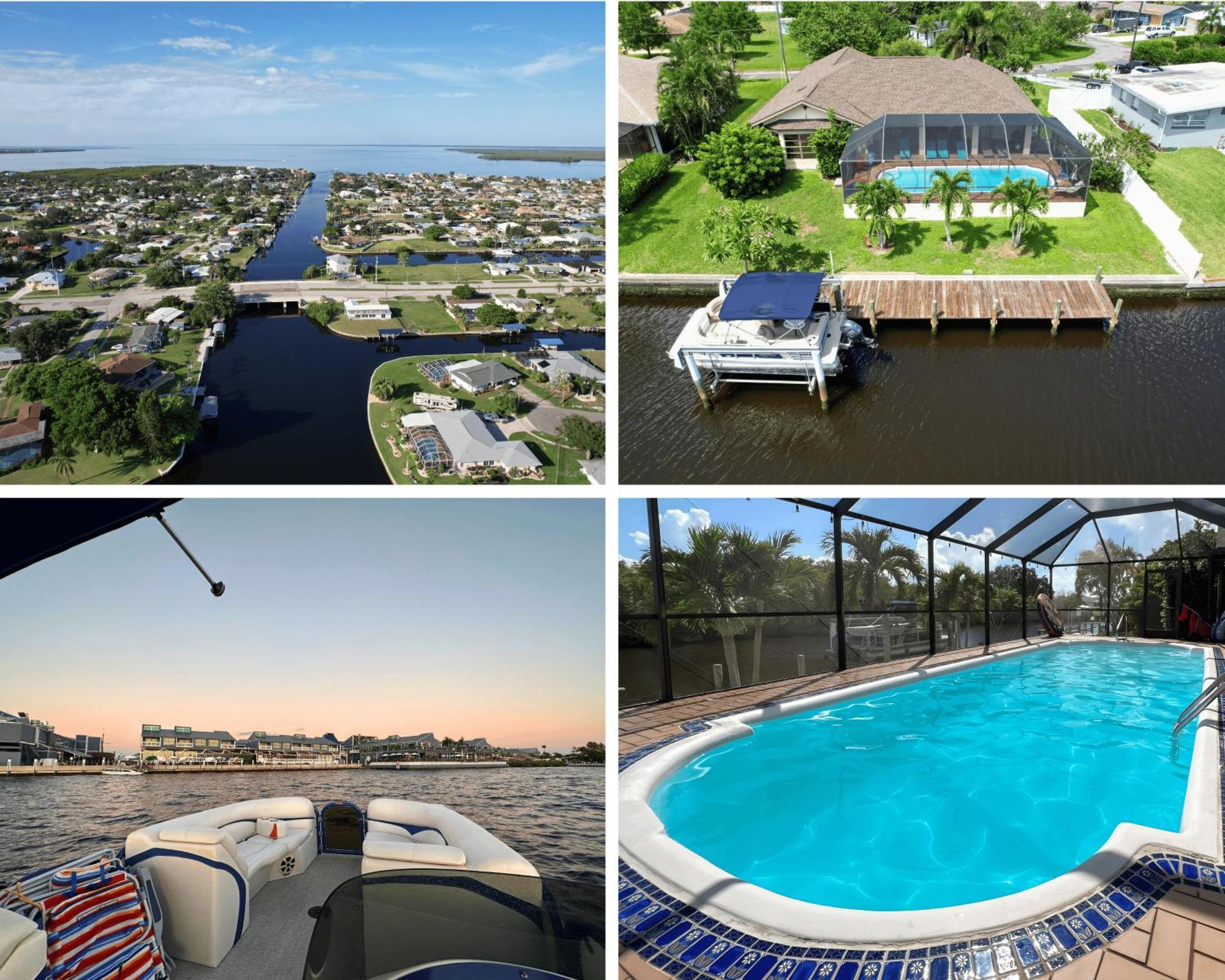 House With A Boatyour Private Waterfront Resort 포트샬롯 외부 사진